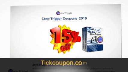 15% OFF Zone Trigger Coupons November 2016