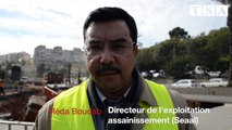 Les travaux s'accélèrent sur l'autoroute de Ben Aknoun après l'affaissement de terrain