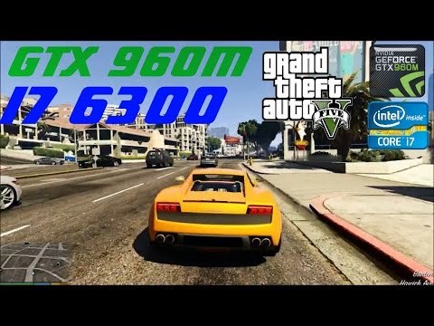 GTX 960M Benchmark GTA V 1080 Very High Setting (Lenovo Y700: i7:8gb) #FPS Count#