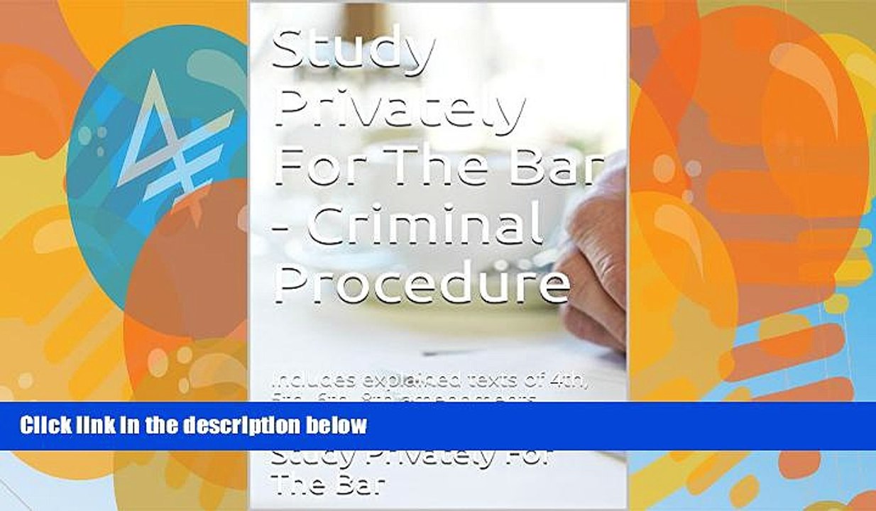 Big Deals  Criminal Procedure Outlines: Criminal Procedure concerns the rights of criminal