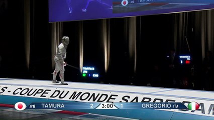 CdM SD Orléans - 1/4 Tamura (JPN) vs Gregorio (ITA)