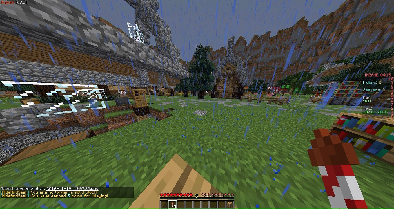 Hideandseek bug move to quickly