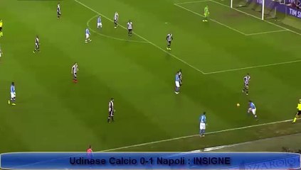 Lorenzo Insigne Goal - Udinese Calcio 0-1 Napoli - (19/11/2016)