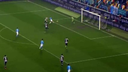 Lorenzo Insigne Second Goal Udinese 0 -2 Napoli 19/11/2016