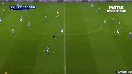 0-2 Lorenzo Insigne second Goal HD - Udinese vs Napoli 19.11.2016 HD