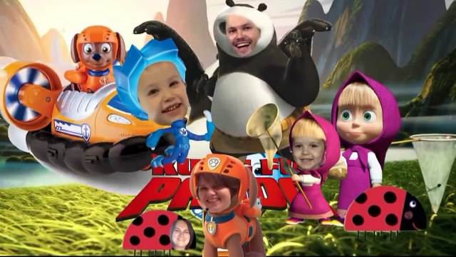 Мисс Кэти и мистер Макс Семья пальчиков Кунг фу панда Щенячий патруль Фиксики Маша и медведь Гастон