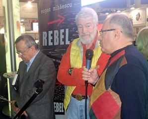 "Eugen Mihaescu este un Trump al graficii". REBEL- Lansarea de la Gaudeamus