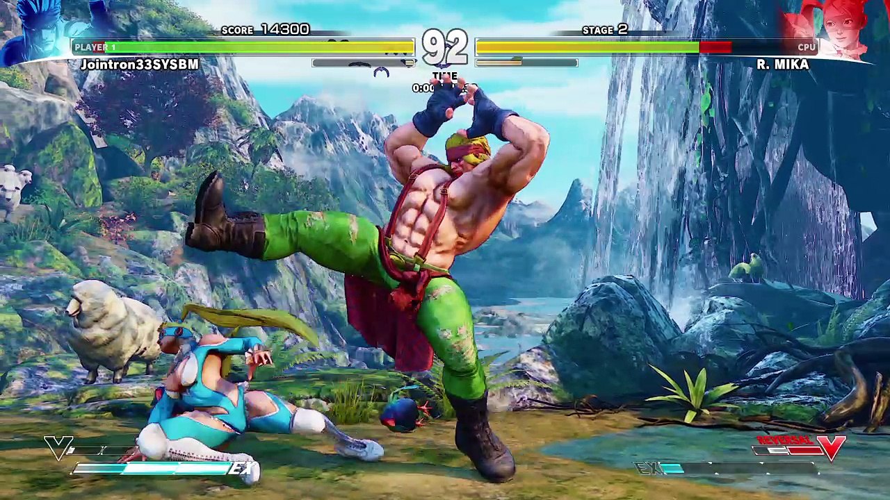 LetsPlay: STREET FIGHTER V Survival Mode Alex Playthrough (Easy)