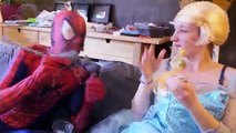 Spiderman vs Joker Snake Prank & Frozen Elsa! w/ Maleficent Spider Baby Funny Superhero