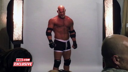 Behind the scenes of Goldberg s first WWE photo shoot in 12 years  Nov. 19, 2016