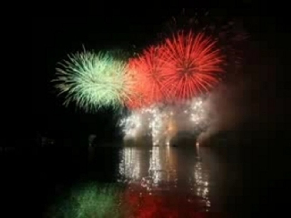 Feux d artifice de Genève (extrait)