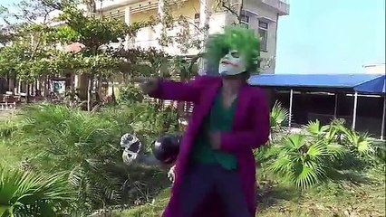 #Spiderman vs Frozen Elsa, Joker pranks Funny Superheroes real life
