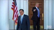 Mitt Romney reports 'far-reaching conversation' with President-elect Trump