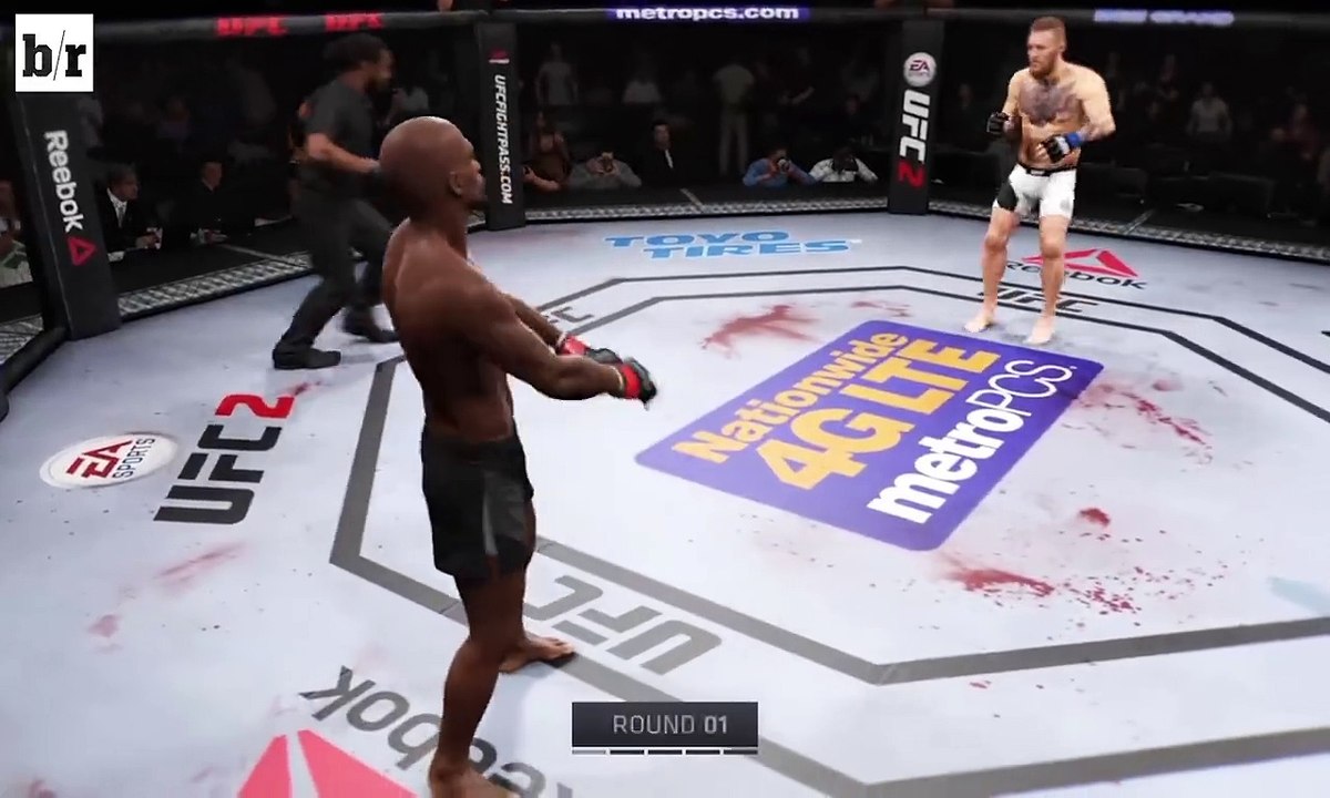 On Point Or Nah Someone Made A UFC Simulation Match Floyd Mayweather vs Conor McGregor