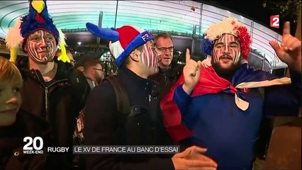 Rugby : le XV de France au banc d'essai