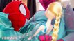 Spiderman SUPERHEROES! w/ Frozen Elsa Doctor Spiderman Pink Spidergirl Bad Baby Toys Superhero IRL