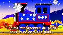 Chansons pour petits en français - Apprenez les jours de la semaine avec le train Tchou Tchou