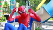 Spiderman & Frozen Elsa - Elsas Weeding w/ Ariel, Anna Princess, Pink Spidergirl vs Venom :)