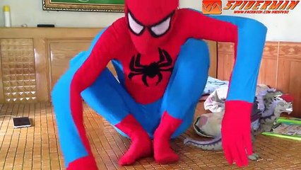Spiderman vs Joker Toilet Battle Snake Pink #Spidergirl Frozen Elsa Anna- Superheroes Fun real life