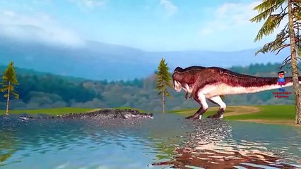 Amazing Dinosaur Short Movie - Mega Dinosaurs Cartoon Fights And Battles For Children