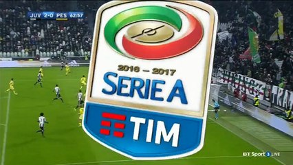 2-0 Mario Mandžukić Goal Italy  Serie A - 19.11.2016 Juventus FC 2-0 Pescara Cal_HD