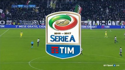 3-0 Hernanes Goal Italy  Serie A - 19.11.2016 Juventus FC 3-0 Pescara Calcio_HD