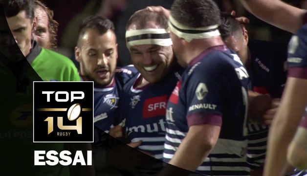 TOP 14 ‐ Essai Jean-Baptiste POUX (UBB) – Bordeaux-Bègles-La Rochelle– J12 – Saison 2016/2017