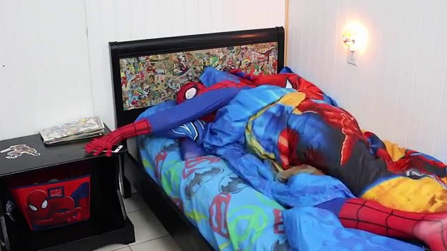 Spiderman Morning Coffee Routine| Wake Up Spidey| Spider-man Fun Kids Video Superheroes in Real Life