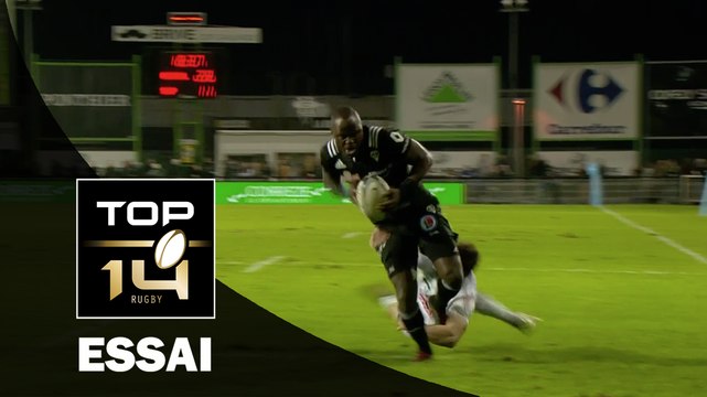 TOP 14 ‐ Essai Takudzwa NGWENYA (CAB) – Brive-Pau – J12 – Saison 2016/2017