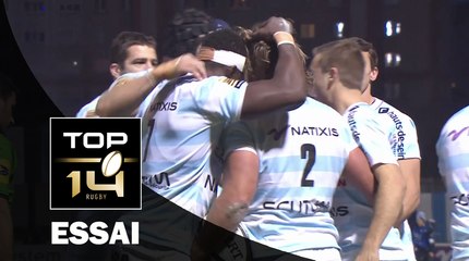 TOP 14 ‐ Essai Dimitri SZARZEWSKI (R92) – Racing 92-Grenoble – J12 – Saison 2016/2017