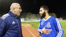 UGA LYON-DECINES (SENIORS1) - CALUIRE 1 - 0  OFF de l'après-match du 19 novembre 2016. Nordin Gasmi (Sénior1).