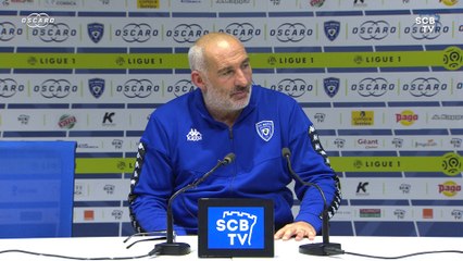Bastia 1-1 Montpellier : Conf. d'après-match de F. Ciccolini