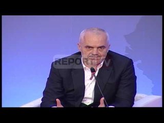 Report TV - Rama gjen Berishën te Samiti i Diasporës: Ju flisni dhe gjatë