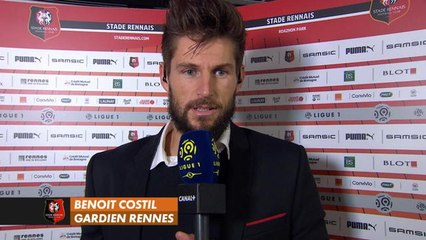 Ligue 1 - 13ème journée - La réaction de Costil après Rennes/Angers