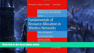 Must Have PDF  Fundamentals of Resource Allocation in Wireless Networks: Theory and Algorithms