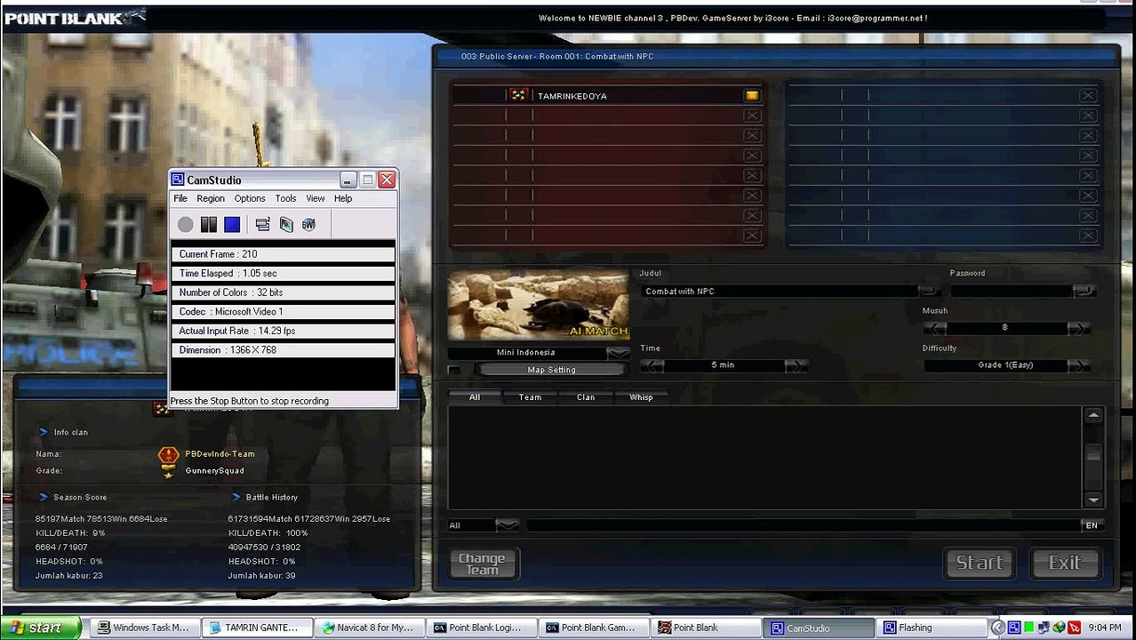 M4A1 G+ HEAdshoT(TAmriN GANtenk)
