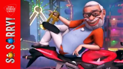 So Sorry- The 'Cartoon' that is being taken very seriously