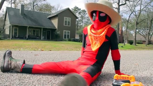 Little Heroes Joker vs Kid Deadpool Superheros Fun Fight in Real Life Comic Battle | SuperHero Kids