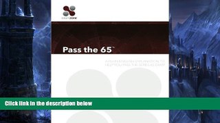 Big Deals  Pass The 65: A Plain English Explanation To Help You Pass The Series 65 Exam  BOOOK
