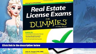Deals in Books  Real Estate License Exams For Dummies  BOOK ONLINE