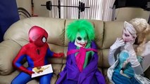 Spiderman VS Pink Spidergirl Pregnant Frozen Elsa, Spiderbaby, Hulk Joker Pank/In Real Life IRL P 3