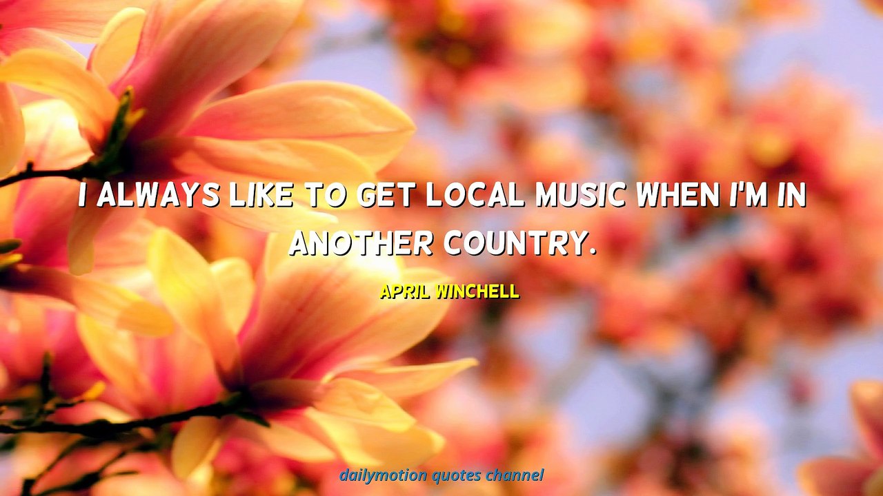 April Winchell Quotes