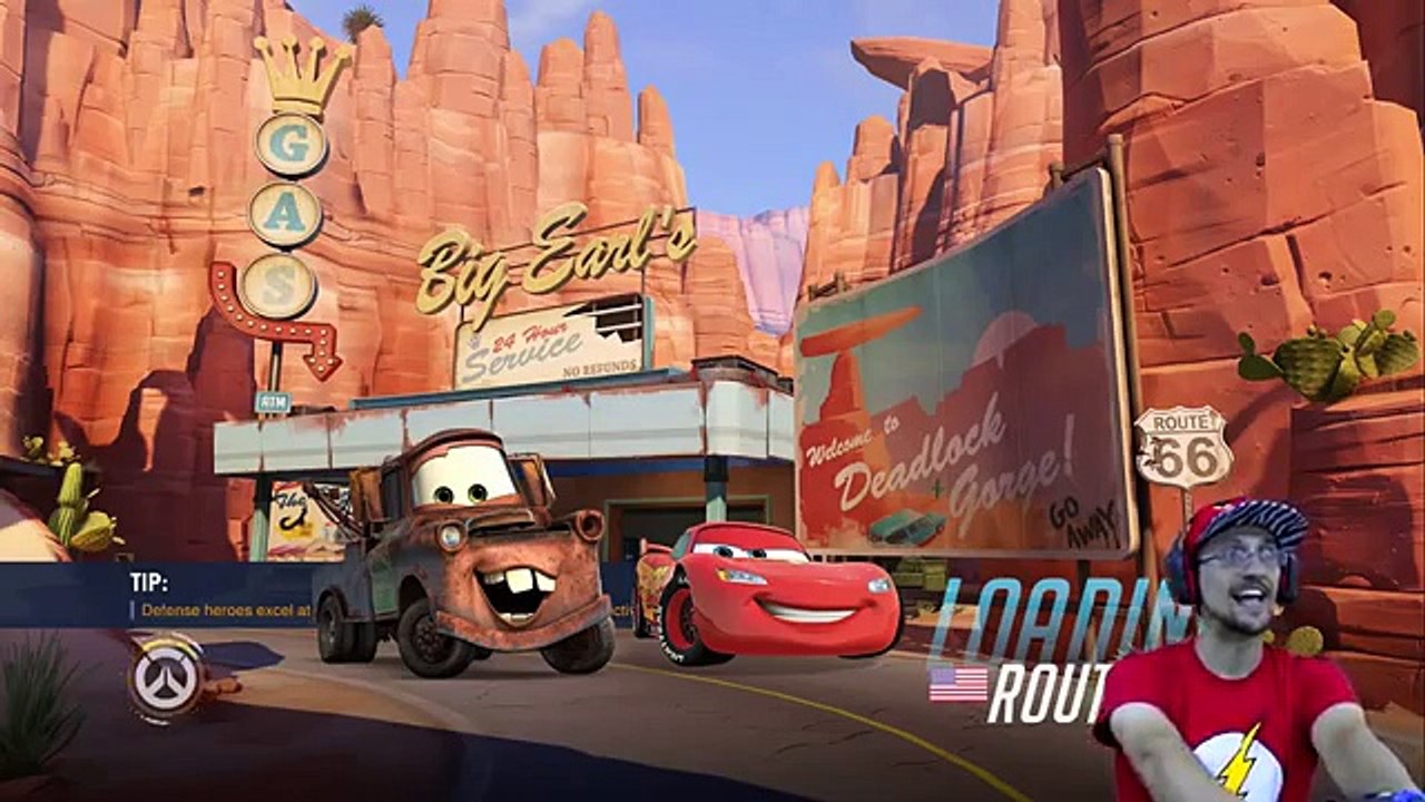 FGTEEV DUDDY plays OVERWATCH! Route 66 Defenders Quick Play PS4 GAMEPLAY Characters Switch