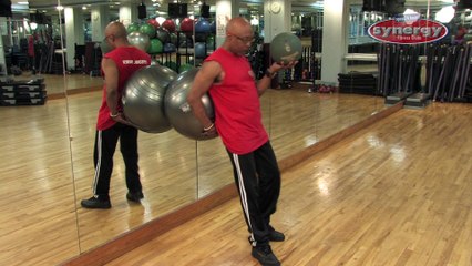 Stability Ball Squat