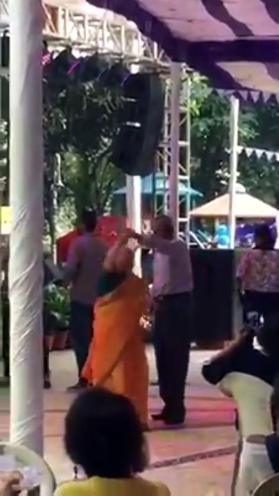 Senior Citizen Couple's Dance 1