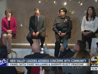 Community leaders meet with the public to build ‘trust’
