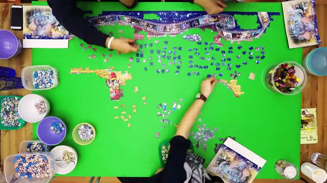 World Record Puzzle Timelapse