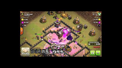 TH9 LavaLoon Strategy 3star attack