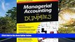 READ book  Managerial Accounting For Dummies  FREE BOOOK ONLINE