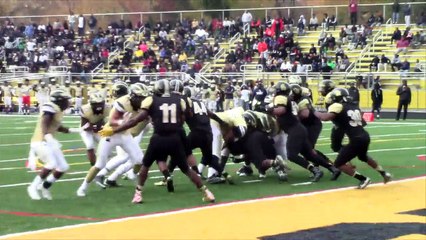 Potomac knocks off No. 10 Oxon Hill in triple-overtime, 34-32